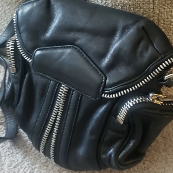 Alexander Wang Mini Marti Black Backpack Crossbody Bag - Picture 11 of 13